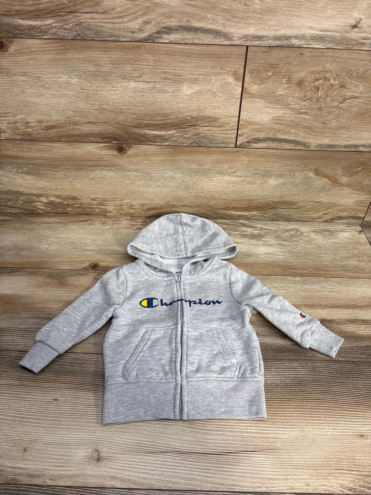 Champion Full Zip Hoodie Grey sz 18m