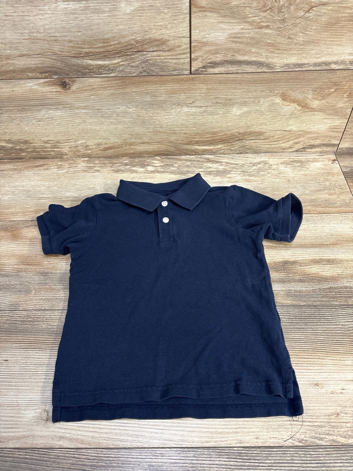 Children's Place Uniform Polo Shirt Navy sz 5/6