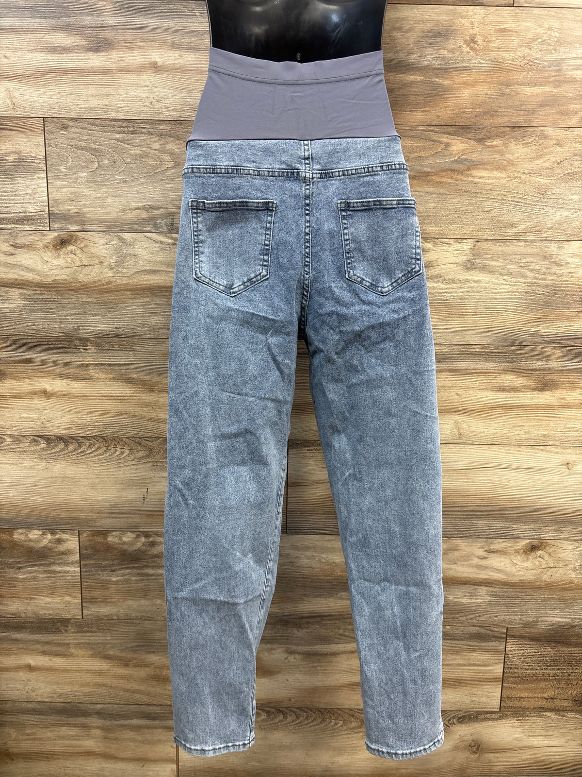 Maternity Full Panel Jeans Blue sz Large