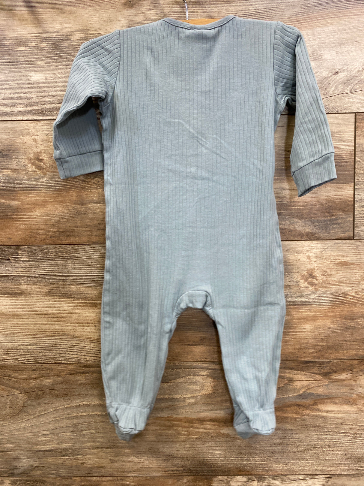H&M Ribbed Sleeper Light Blue sz 9m