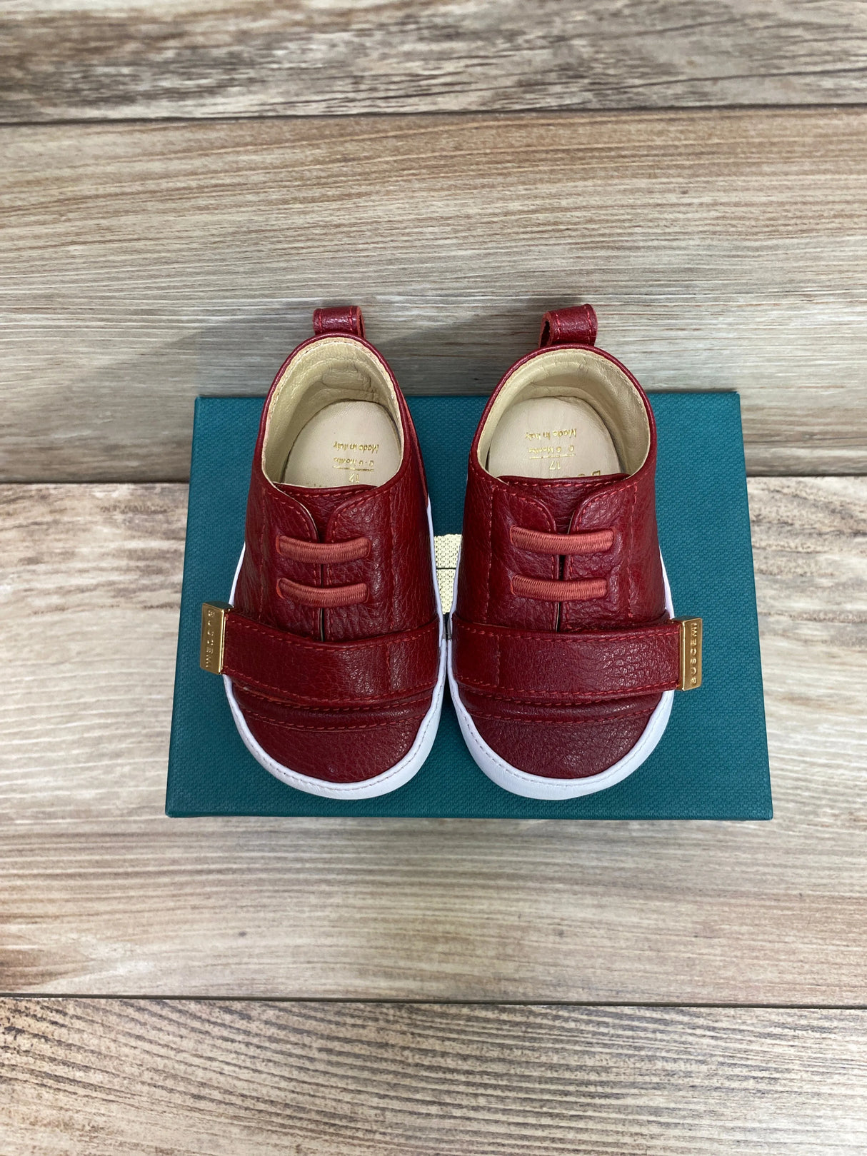 Buscemi 50mm Baby Leather Sneakers sz 0-6m - Me n Mommy To Be