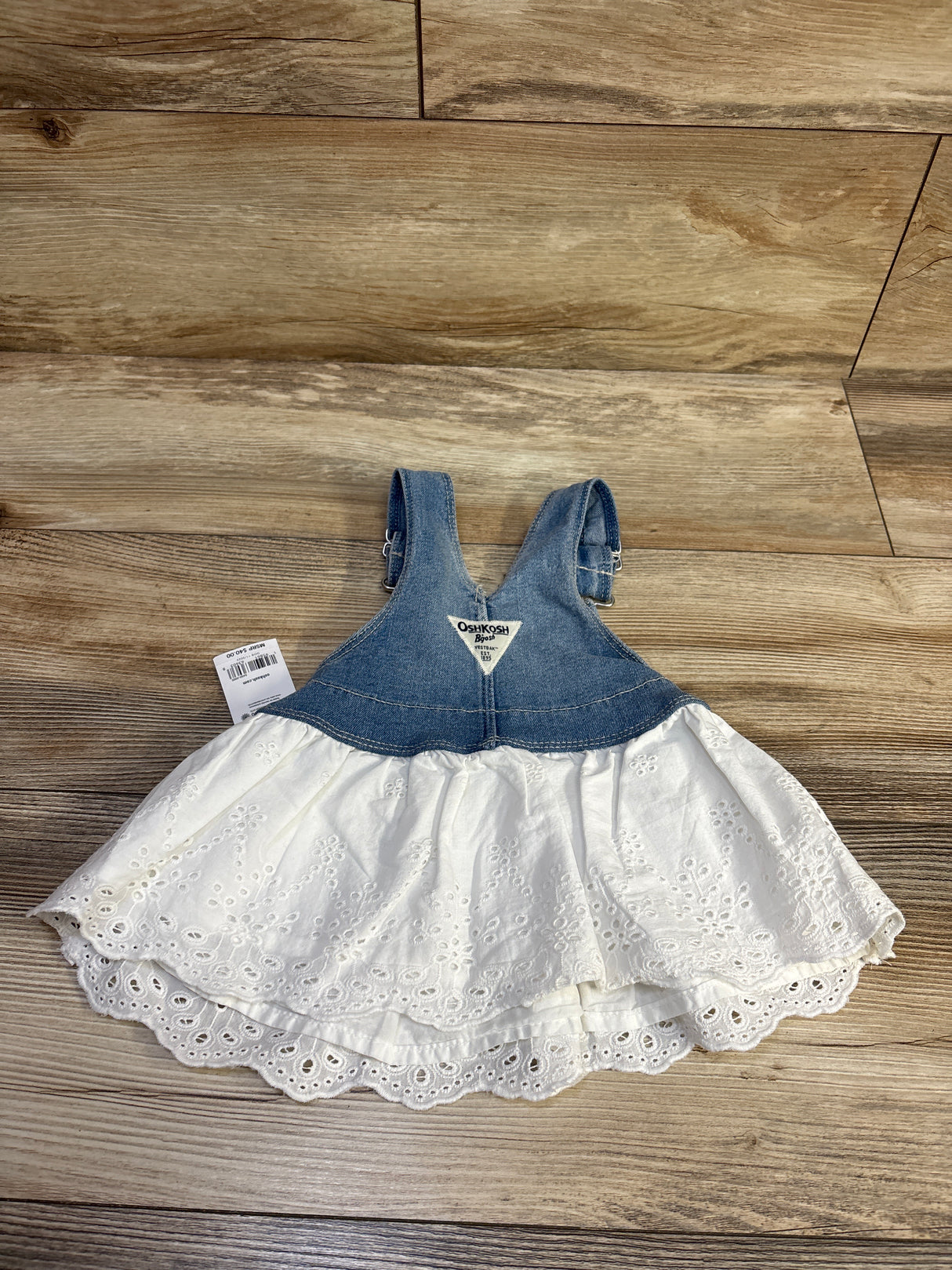NEW Oshkosh Eyelet Skirtall Blue sz 6m
