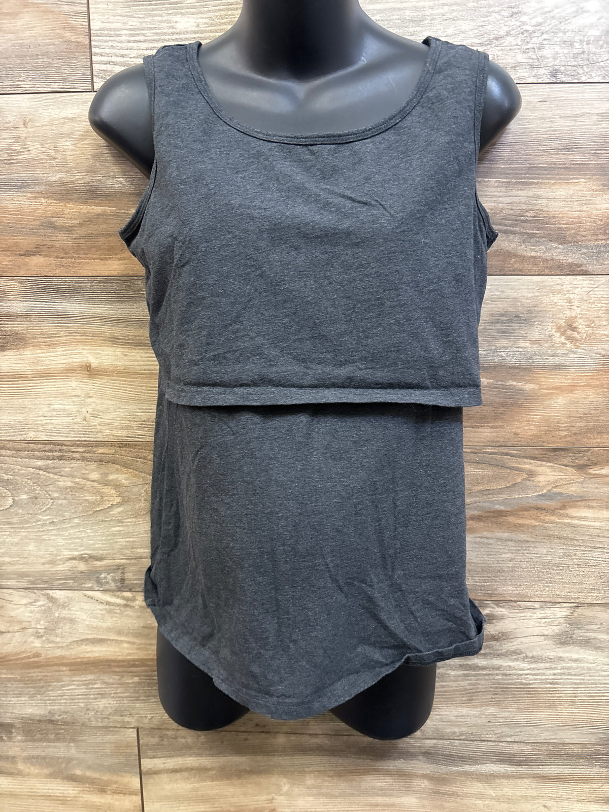 Bearsland Maternity Nursing Tank Top Grey sz Medium