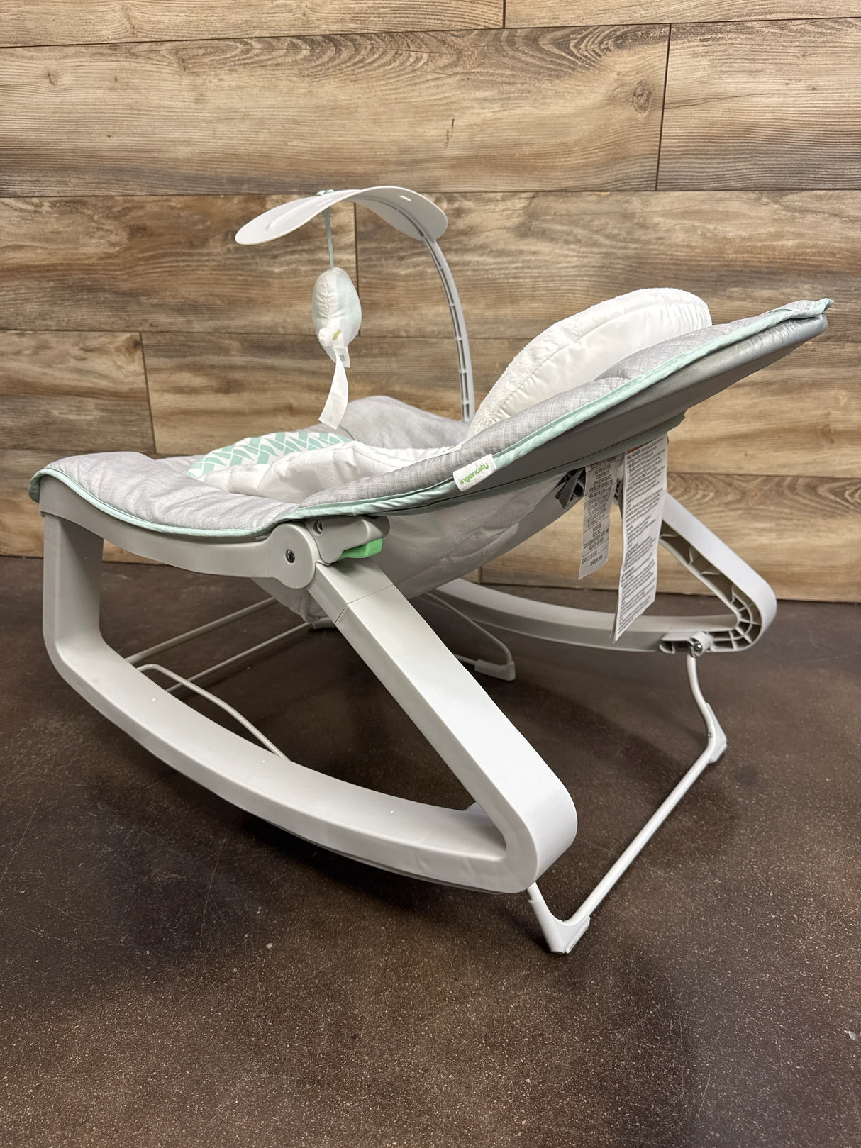 Ingenuity Keep Cozy 3-in-1 Grow with Me Baby Bouncer, Rocker & Toddler Seat Weaver