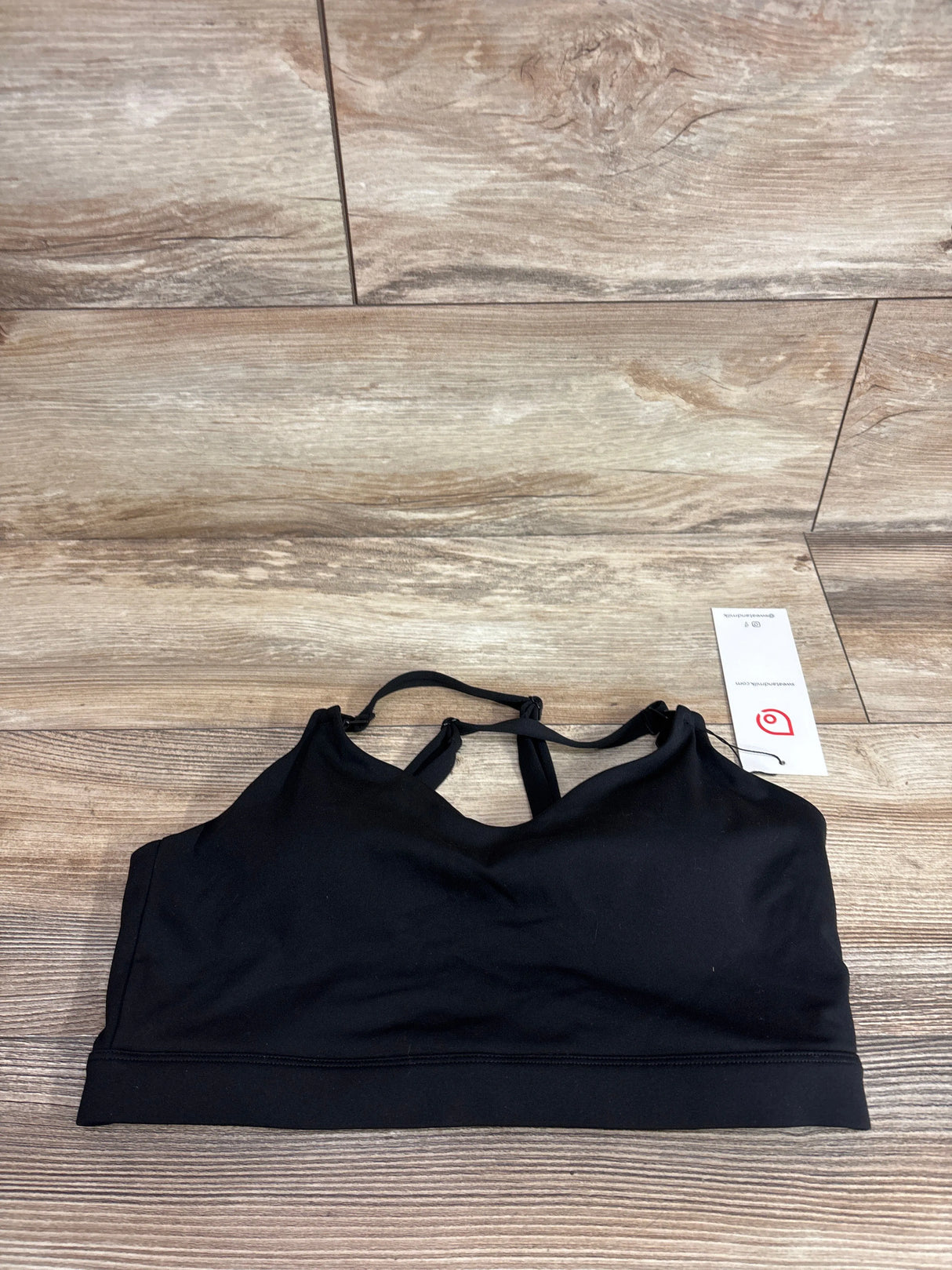 NEW Sweat & Milk Supportive Flow Nursing & Pumping Sports Bra Black sz Medium