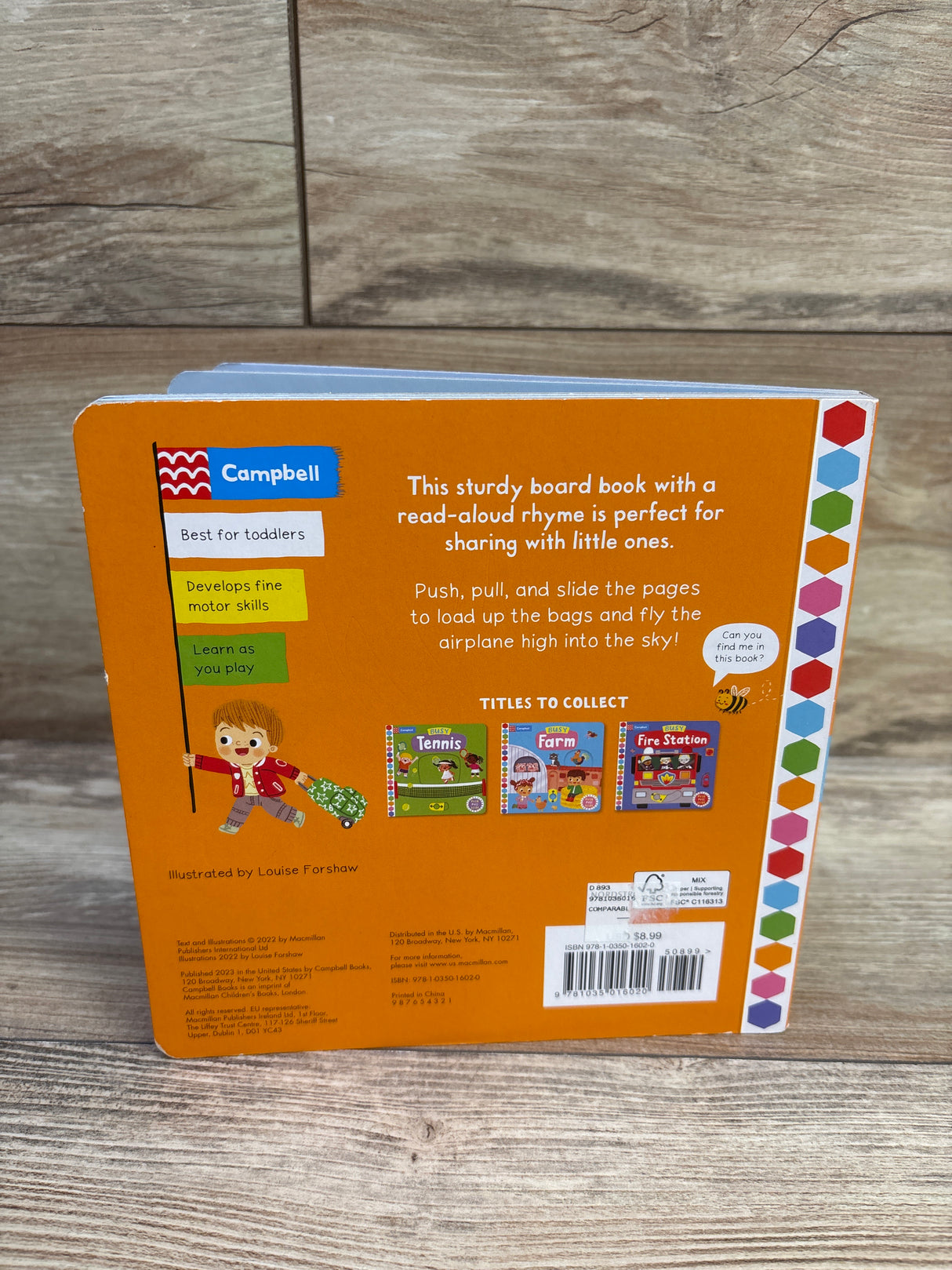 Busy Airport Board Book