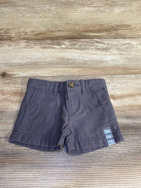 NEW Carter's Adjustable Waist Shorts Grey sz 3m - Me n Mommy To Be