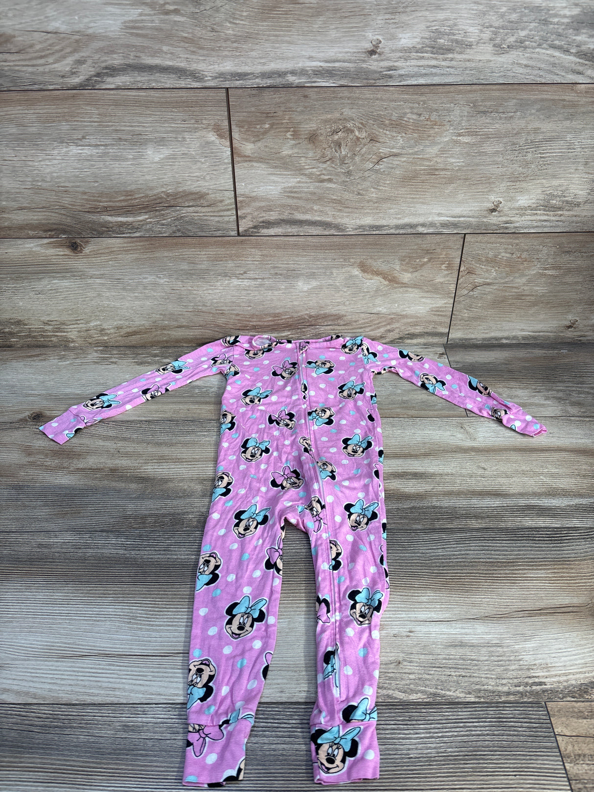 Disney Junior Minnie Mouse Viscose Sleeper Pink sz 24m