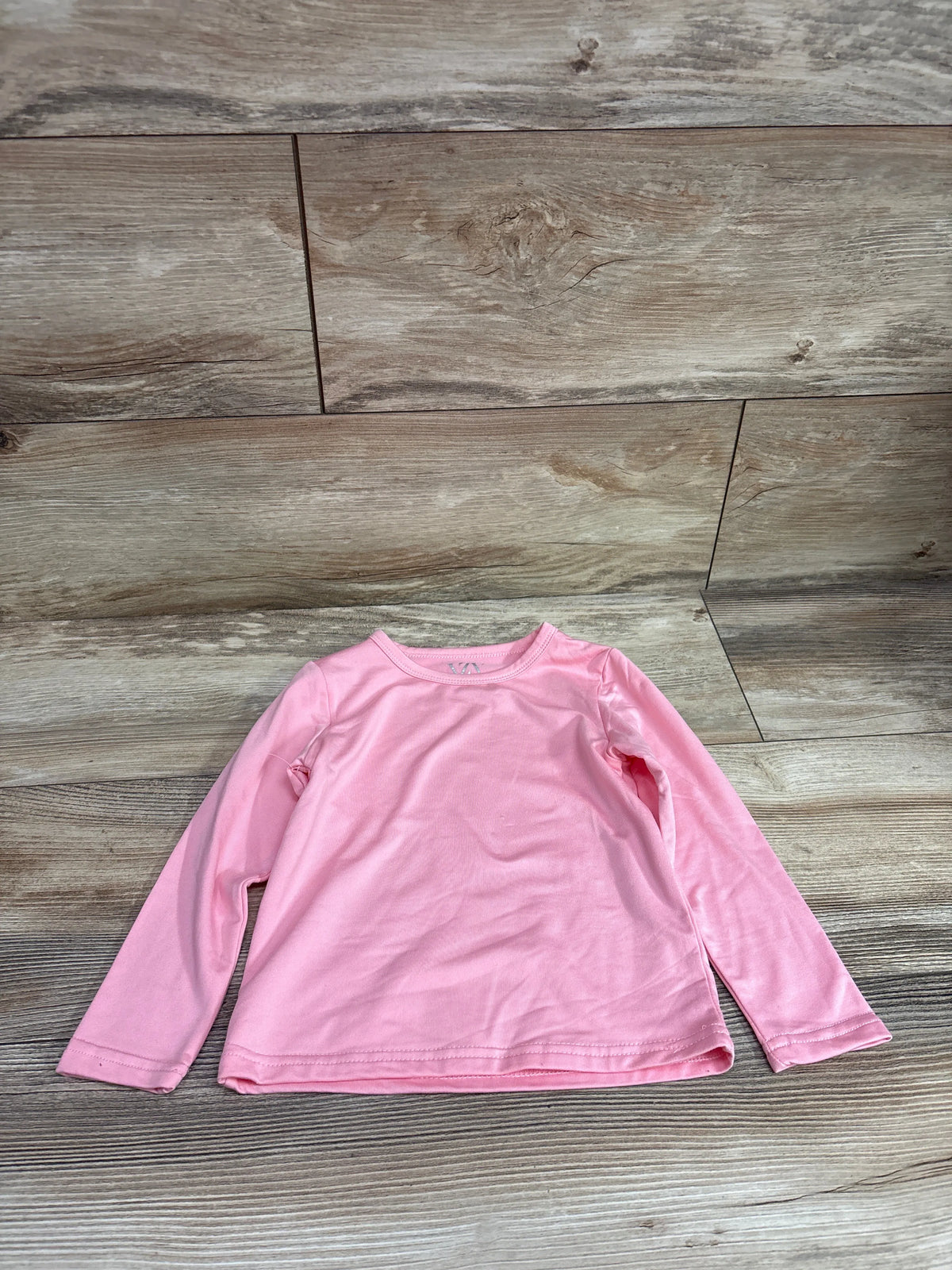 Pink long sleeve thermal shirt for toddlers by Me n Mommy To Be, size 3T