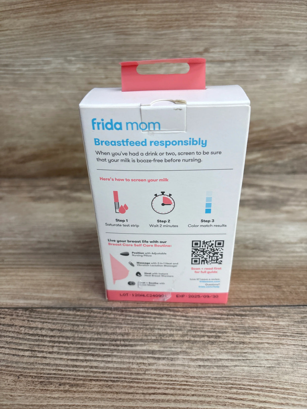 NEW Frida Mom Breast Milk Alcohol Test Strips 15ct