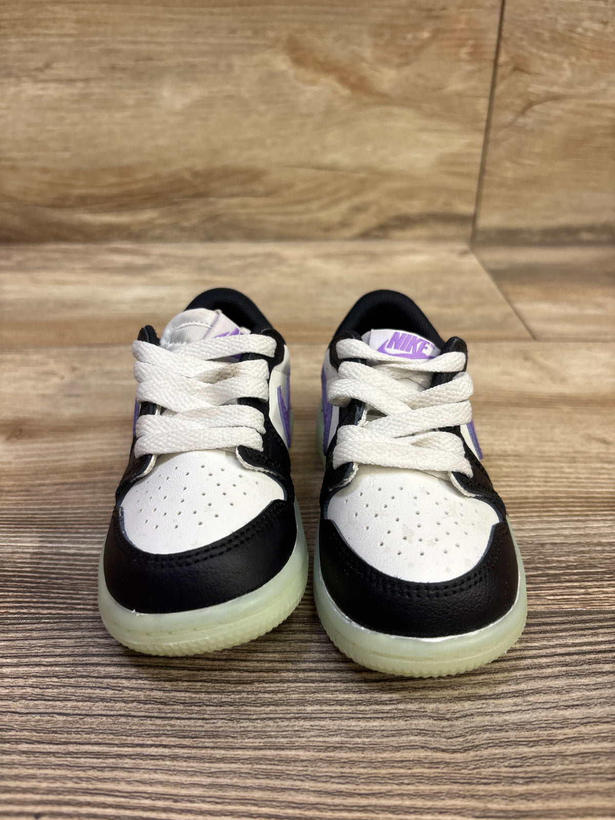 Air Jordan 1 Retro Low OG TD 'Black Raspberry' Sneakers sz 6c