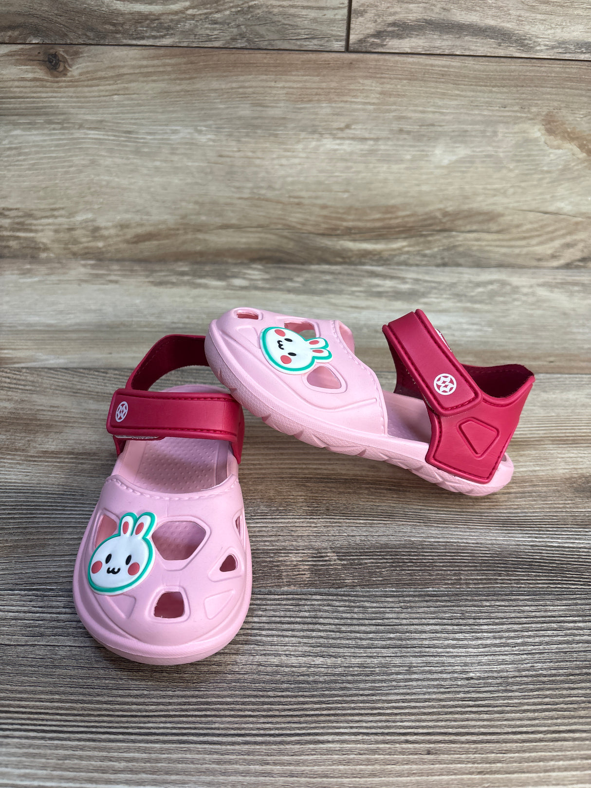 Cheerful Mario Clogs Pink sz 10c