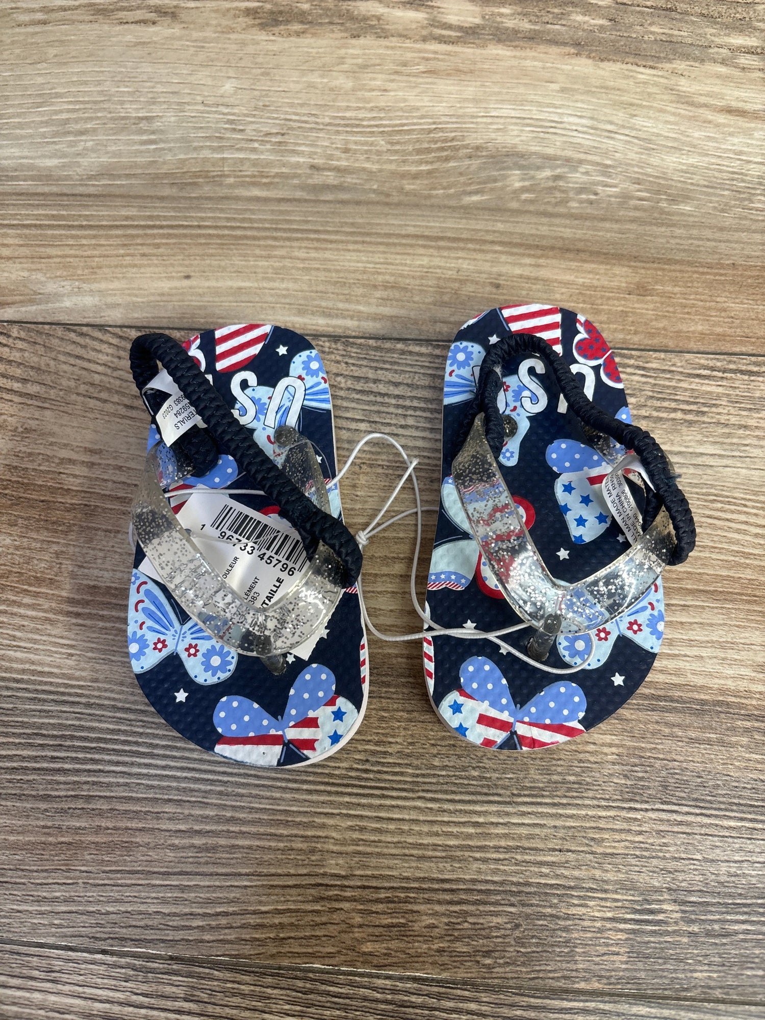 Children's Place USA Sandals Navy sz 4-5c - Me n Mommy To Be