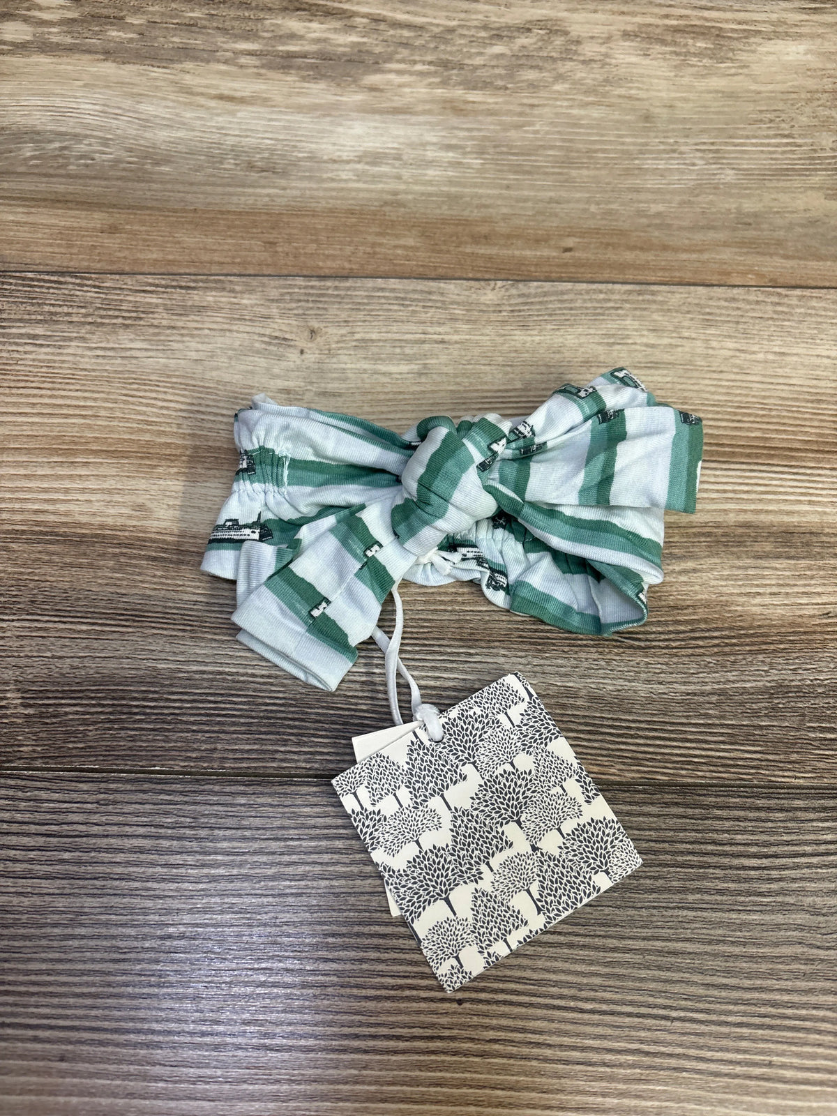 NEW Kate Quinn Stretchy Bow Headband in Ferry Boat sz 0-6m
