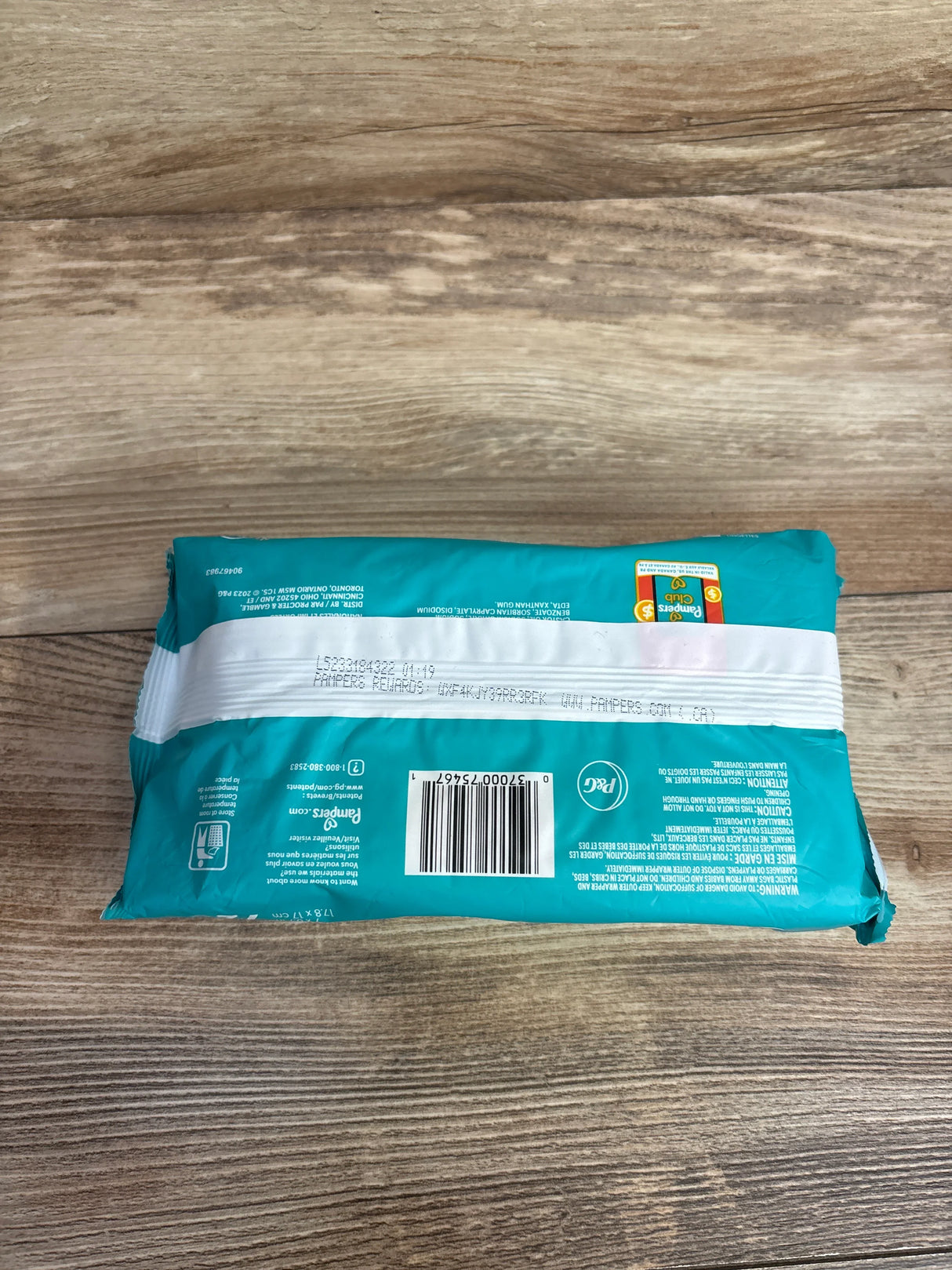 NEW Pampers Complete Clean Baby Wet Wipes, 72ct.