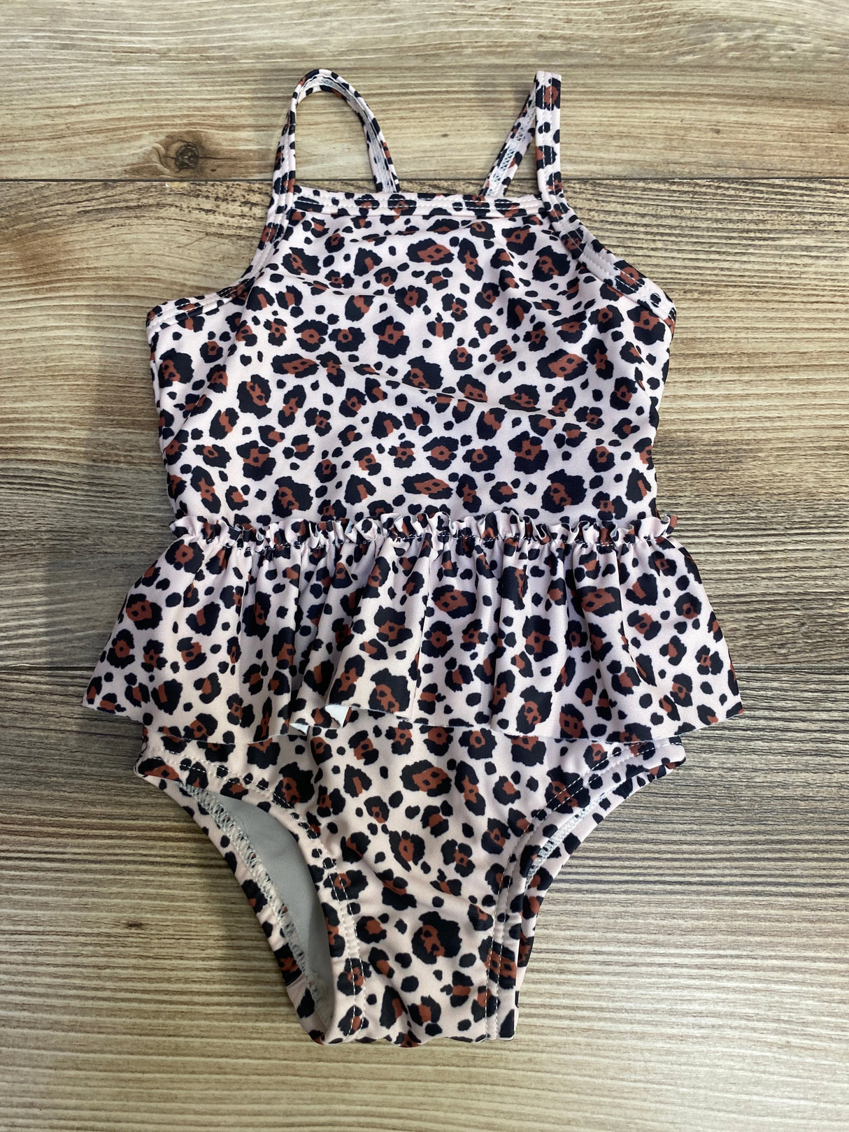 Cotton On Baby Leopard Print Swimsuit sz 0-3m - Me n Mommy To Be