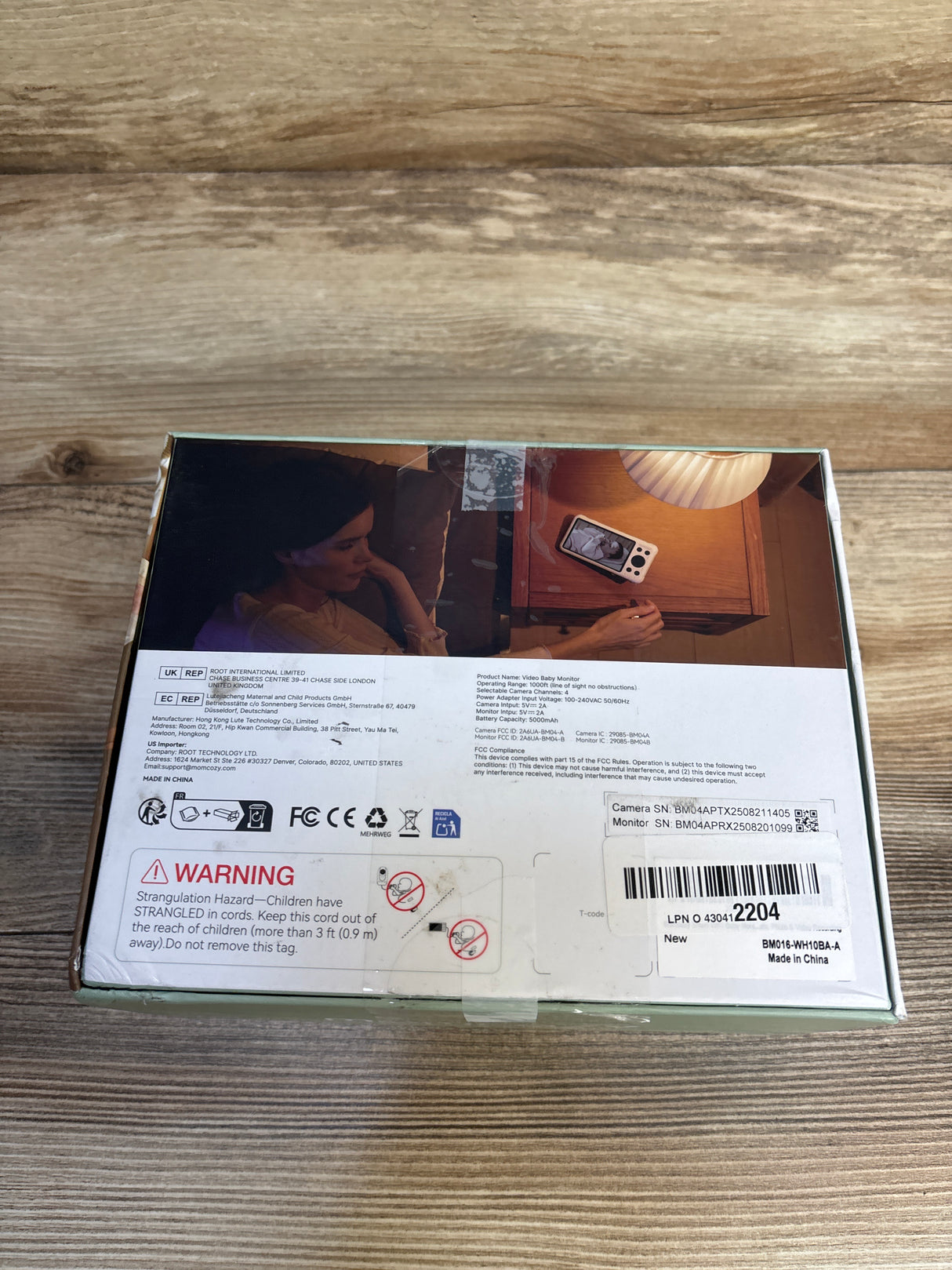 NEW Momcozy 5'' Dual-Mode Smart Baby Monitor