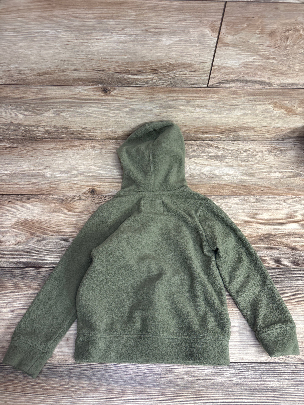 Old Navy California Pull Over Fleece Hoodie Olive sz 4T