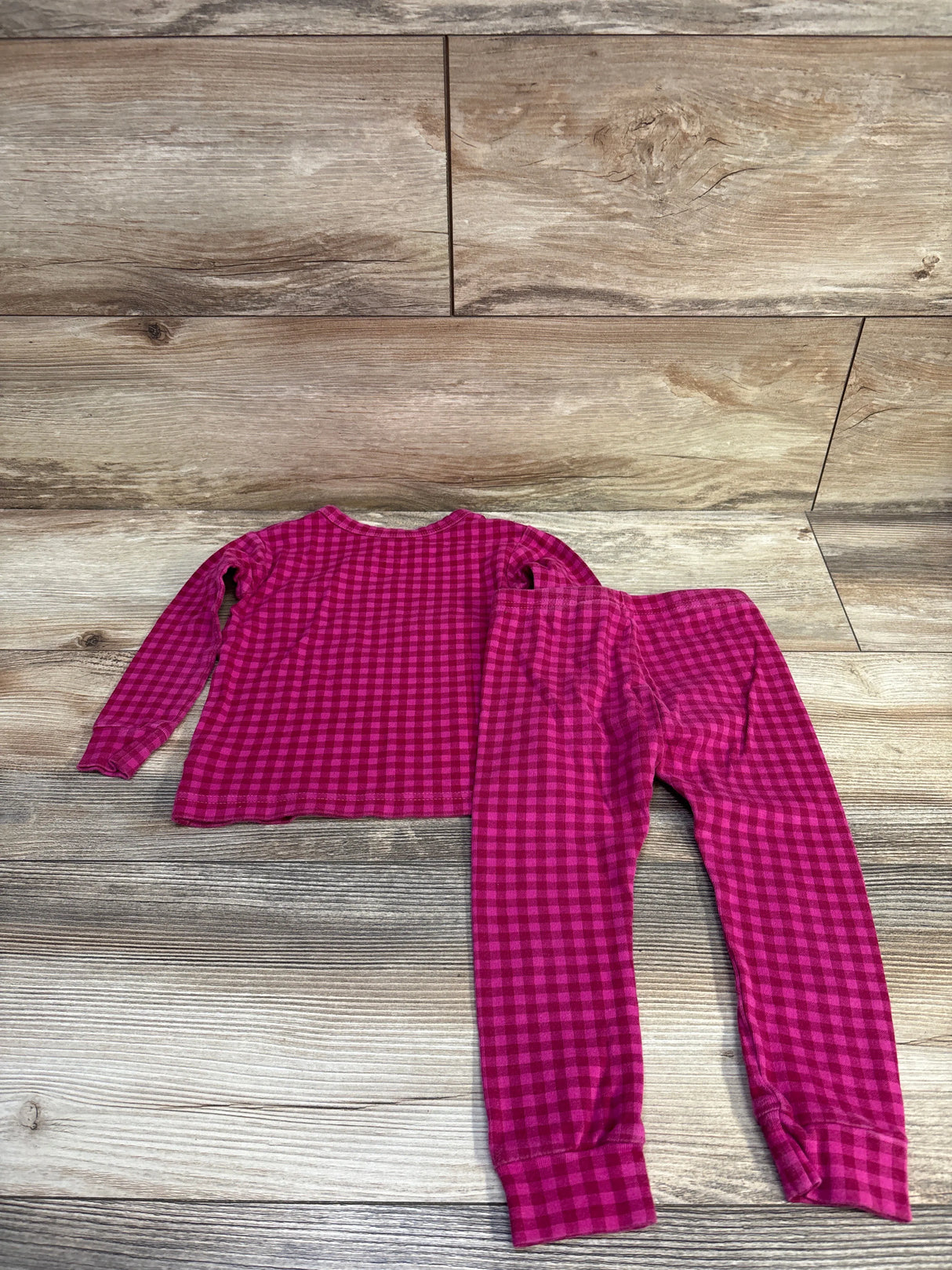Baby Gap 2pc Organic Pajama Set Pink sz 2T