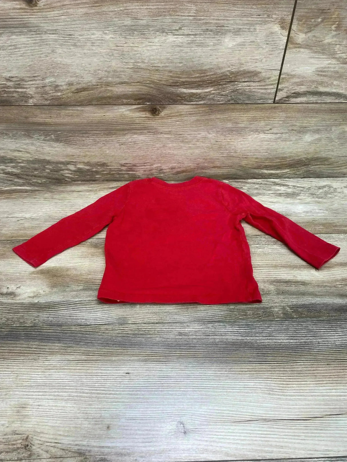 Old Navy Made With Love Shirt Red sz 18-24m - Me n Mommy To Be