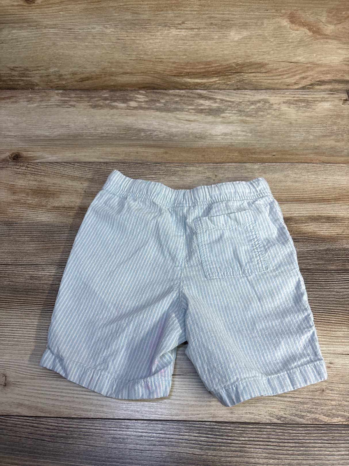 Jumping Beans Striped Drawstring Shorts Blue sz 4T