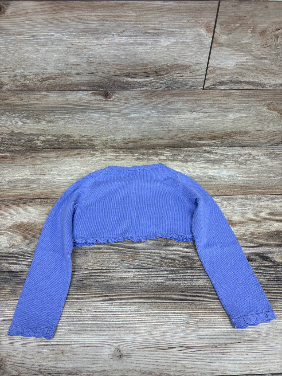 Janie & Jack Bow Cropped Cardigan Purple sz 4T