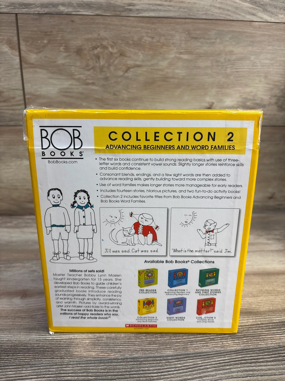 BOB Books Collection 2: Advancing Beginners and Word Families