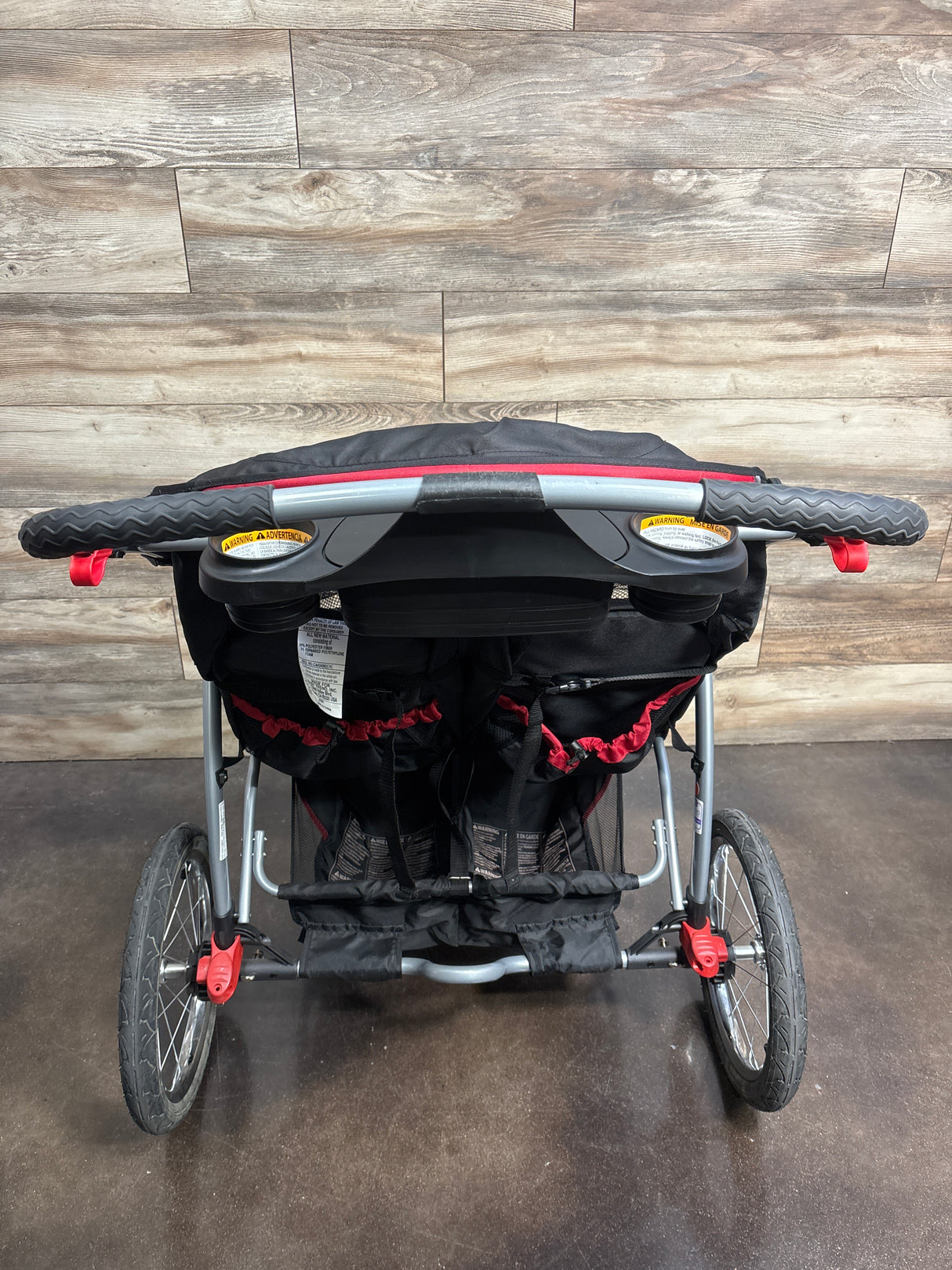 Baby Trend Expedition Double Jogging Stroller in Centennial Red