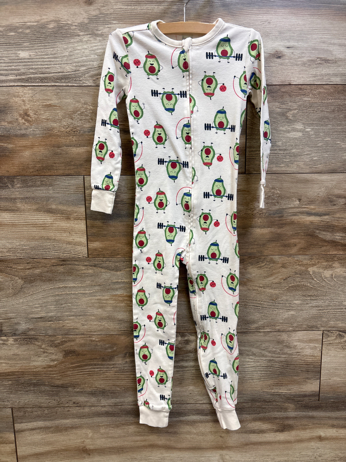Old Navy Avocado Sleeper Ivory sz 5T