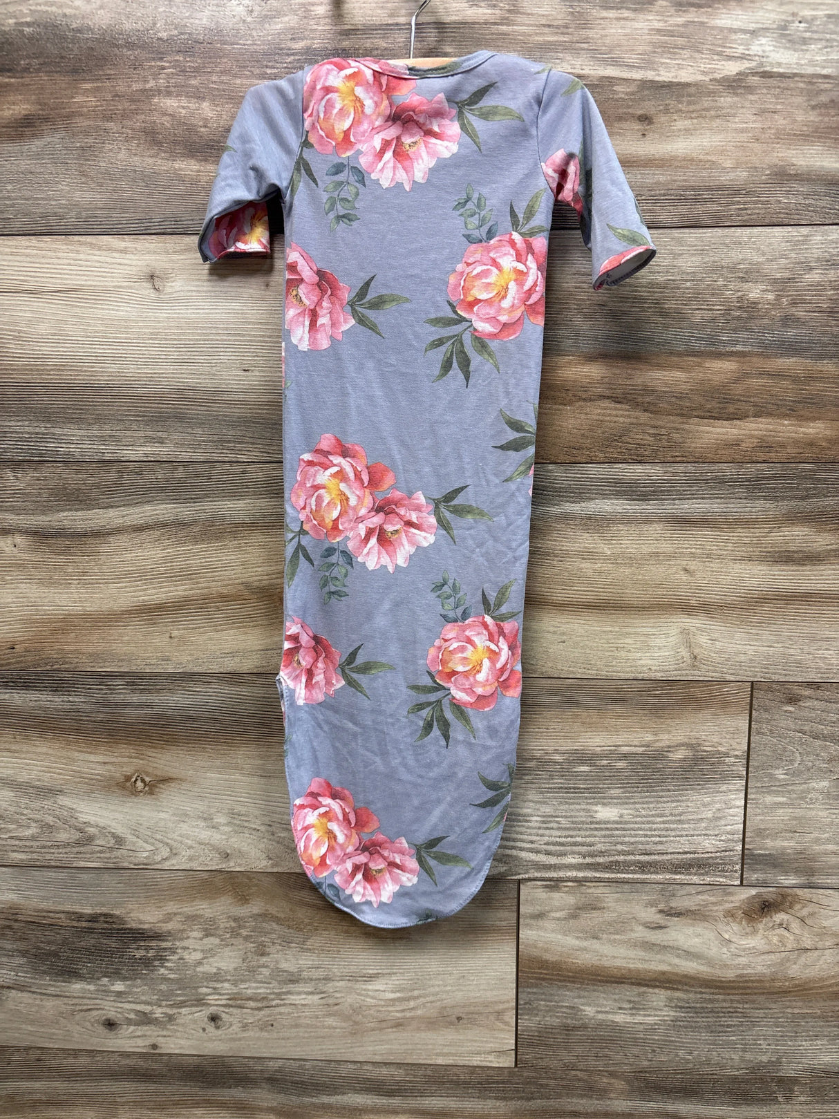 Toby Floral Knot Gown Blue sz 0-3m