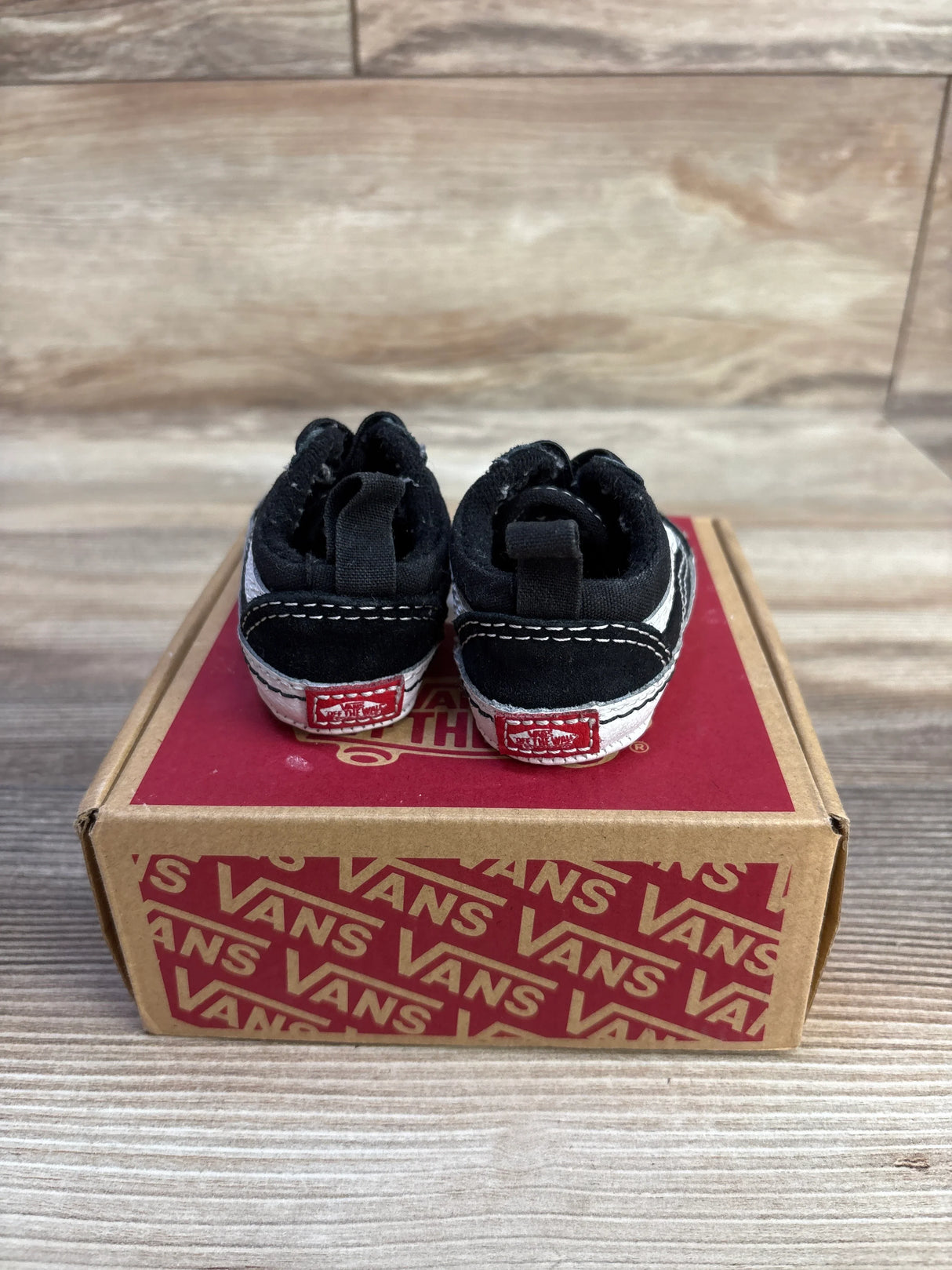 Vans Old Skool Crib Shoes Black sz 1c
