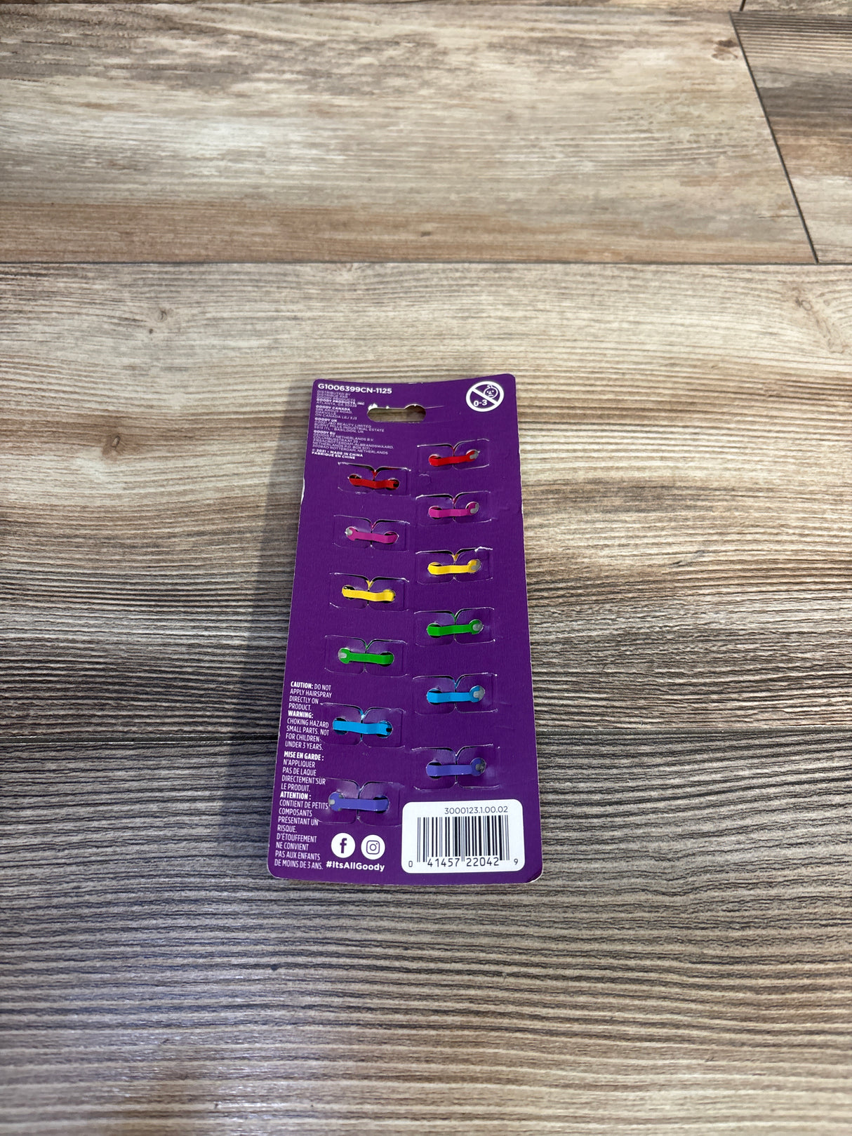 NEW Goody Kids Snap & Go 12ct. Hair Clips