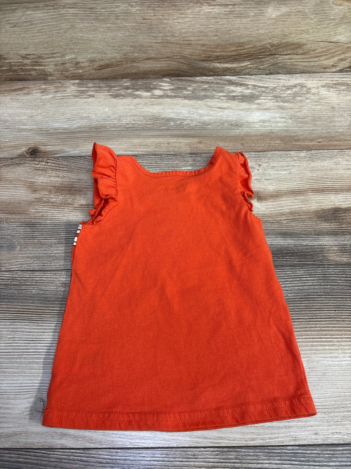 Disney Moana Embroidered Tank Top Orange sz 2T