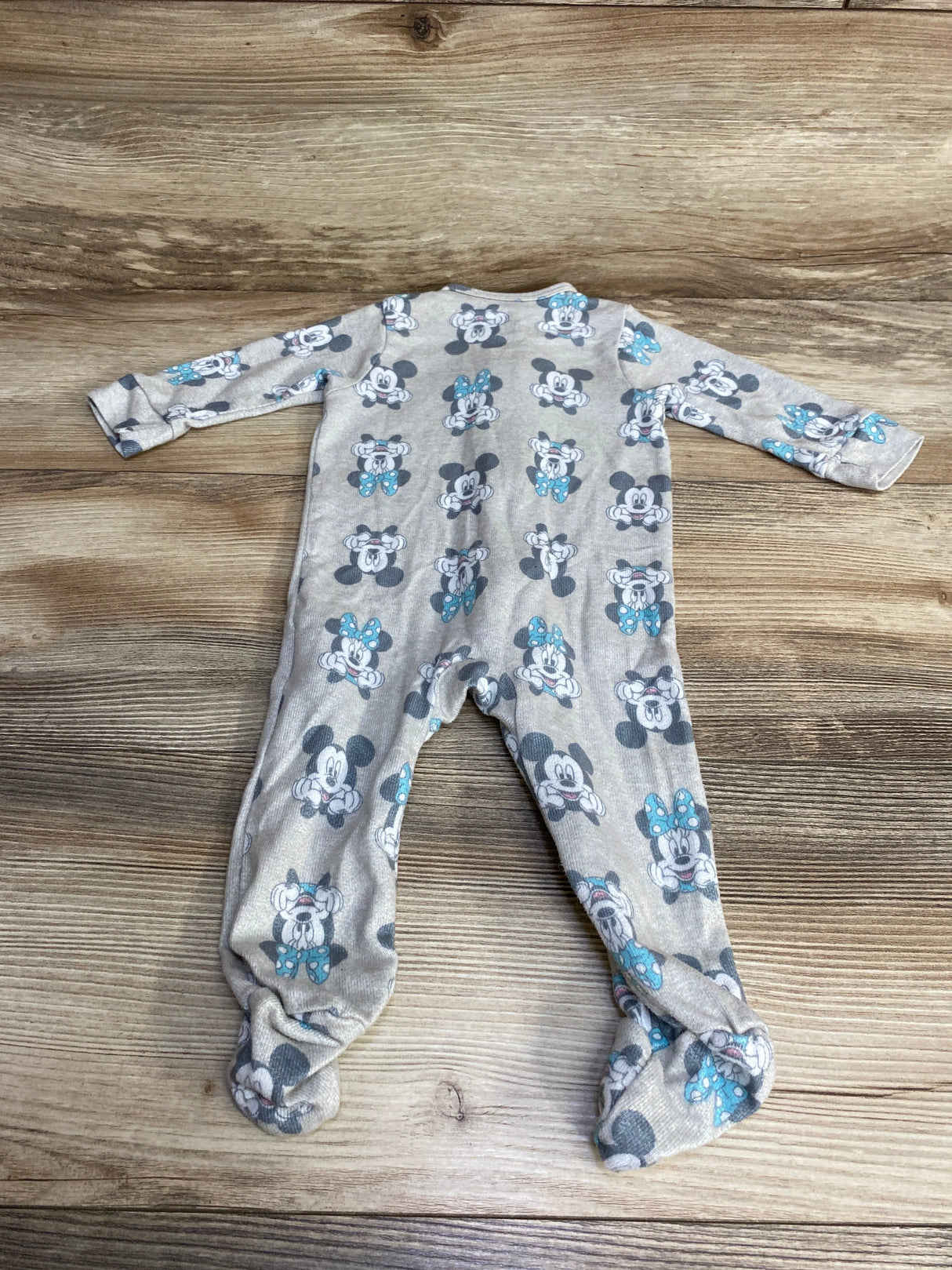 Disney Baby Minnie Mouse Sleeper Grey sz 3m - Me n Mommy To Be