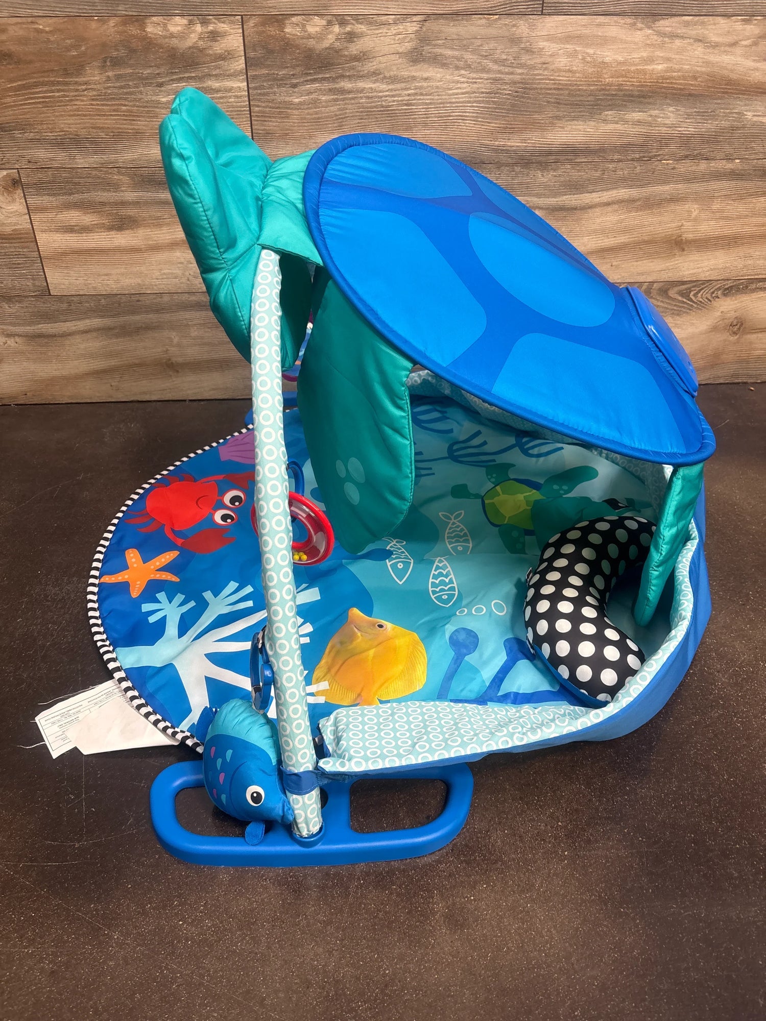 Baby Einstein Neptune Under the Sea Lights & Sounds Activity Gym - Me n Mommy To Be