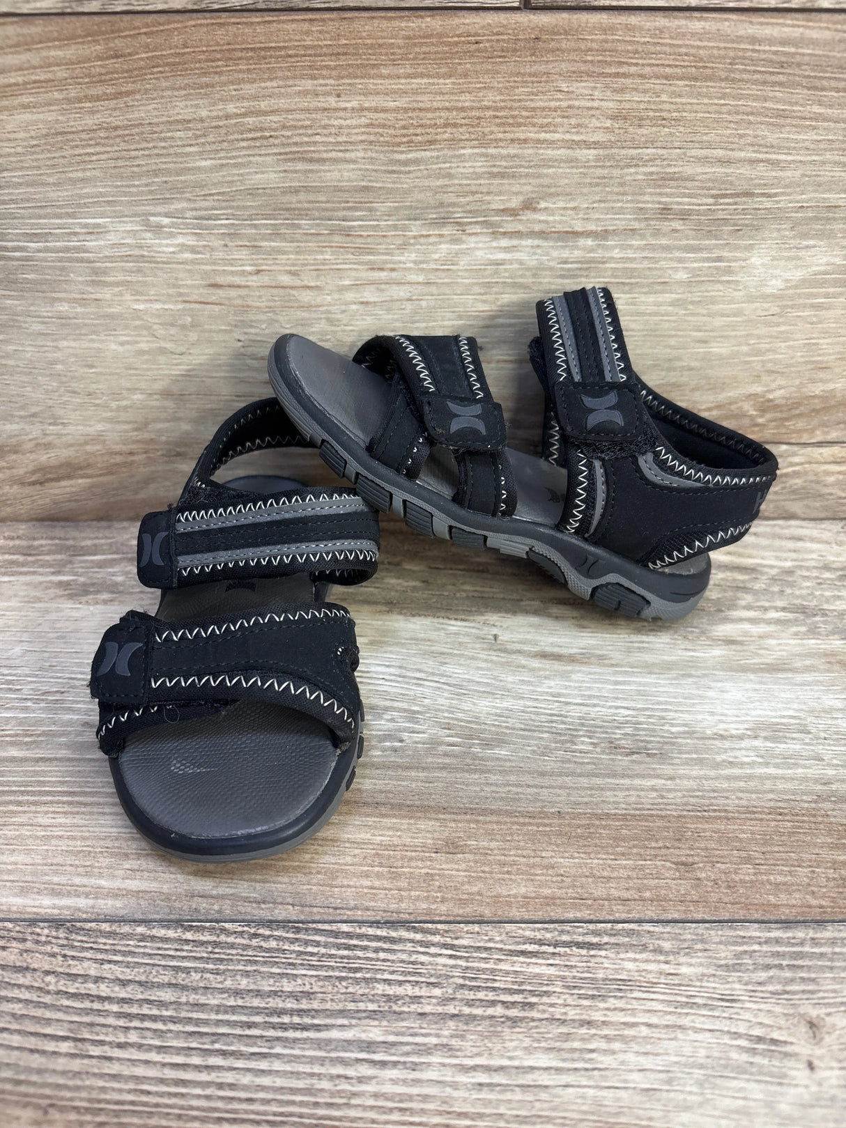 Hurley Loni-T Water Sandals Black sz 9c - Me n Mommy To Be