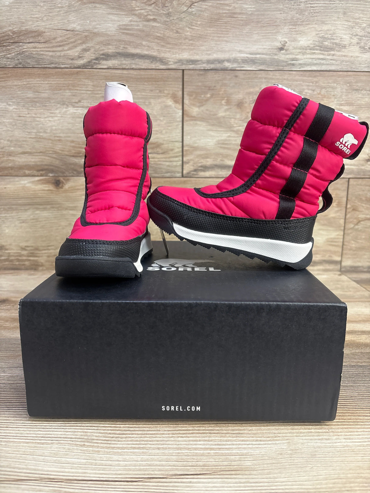 NEW Sorel Whitney II Puffy Mid WP Snow Boots, Cactus Pink sz 8c