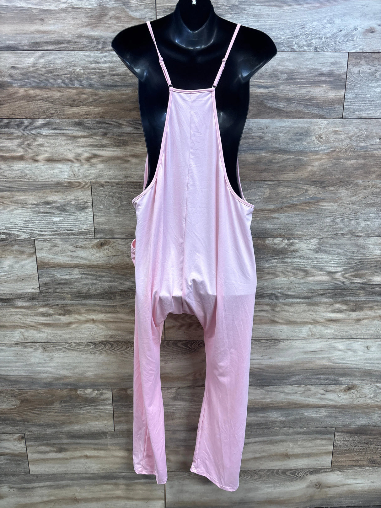 Sleeveless Maternity Jumpsuit Pink sz XL