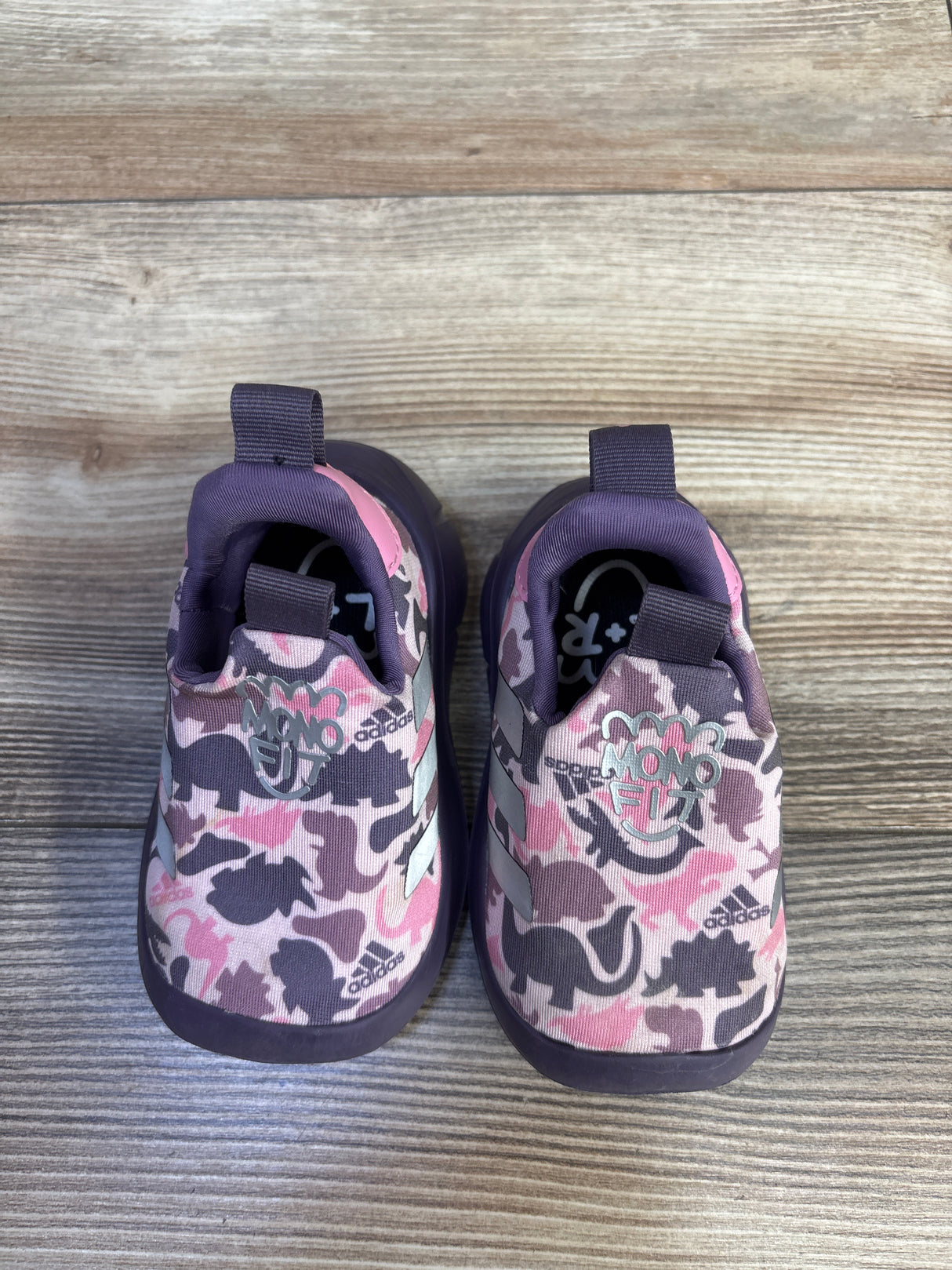 Adidas MonoFit Slip-On Sneakers Pink sz 4c
