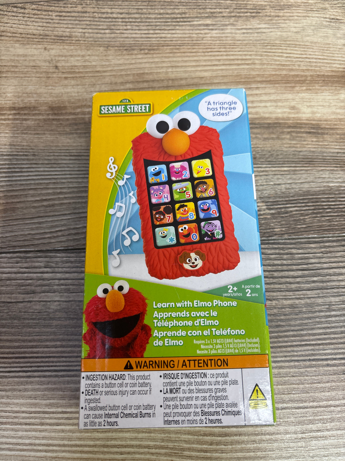 NEW Sesame Street Learn with Elmo Phone