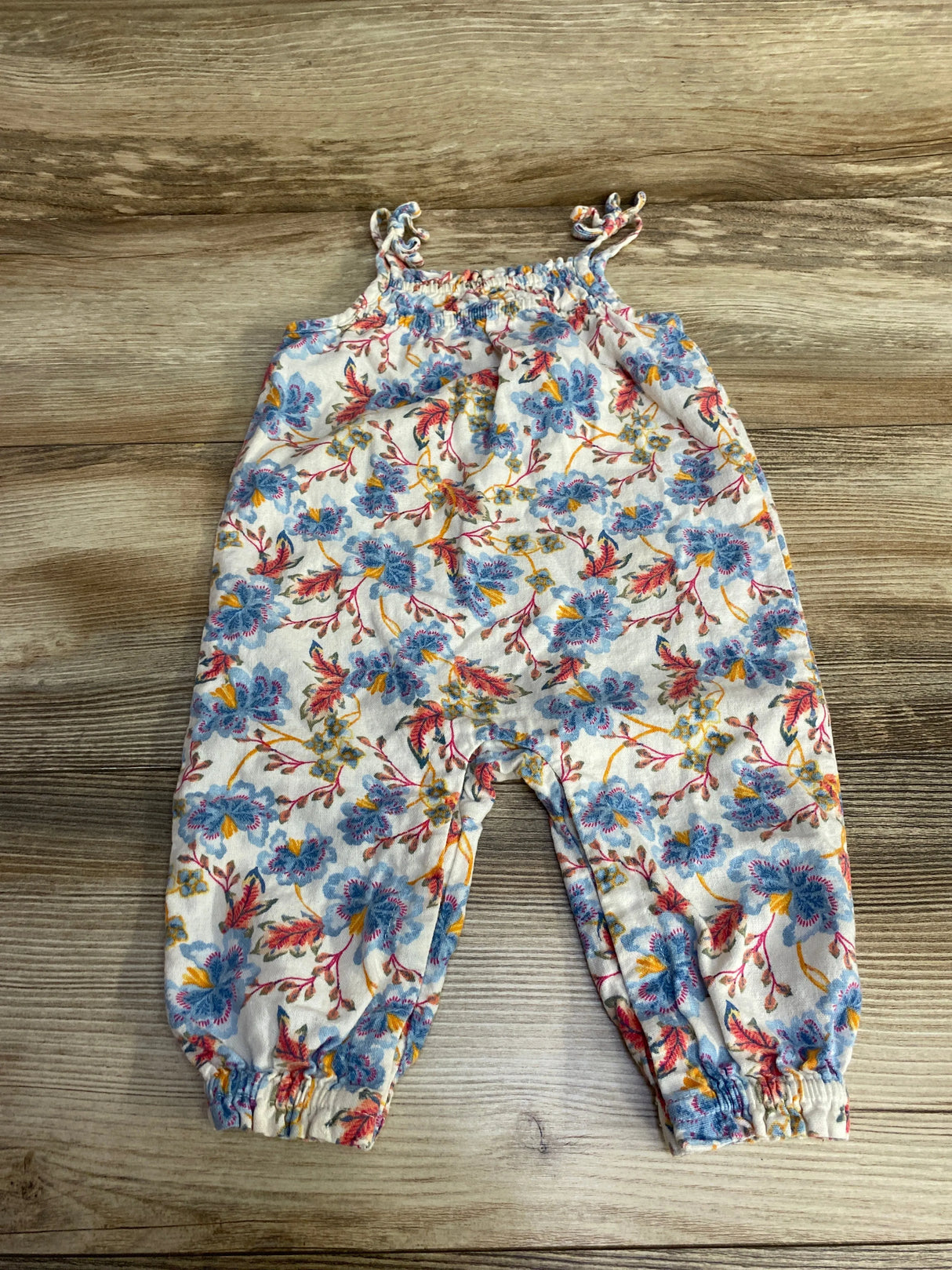Old Navy Floral Romper White sz 6-12m - Me n Mommy To Be