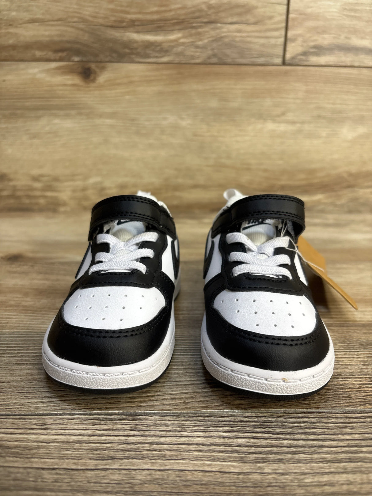 NEW Nike Court Borough Low Recraft TD 'Black White' Sneakers sz 7c