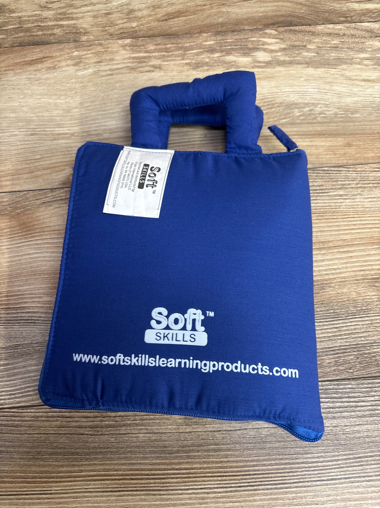 NEW Soft Skills My Quiet Book Sensory Activity Cloth Book Blue