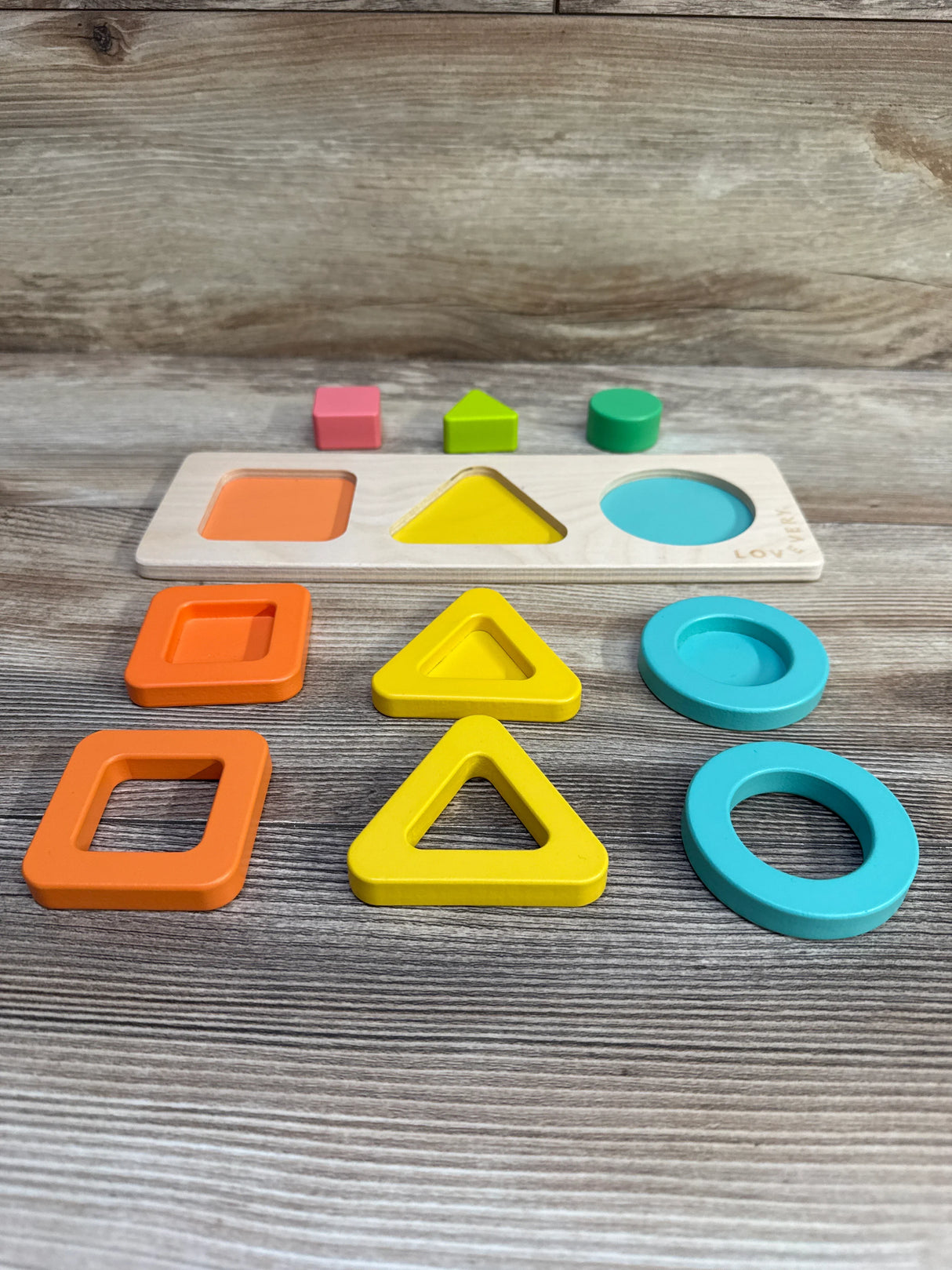 Lovevery Geo Shapes Puzzle