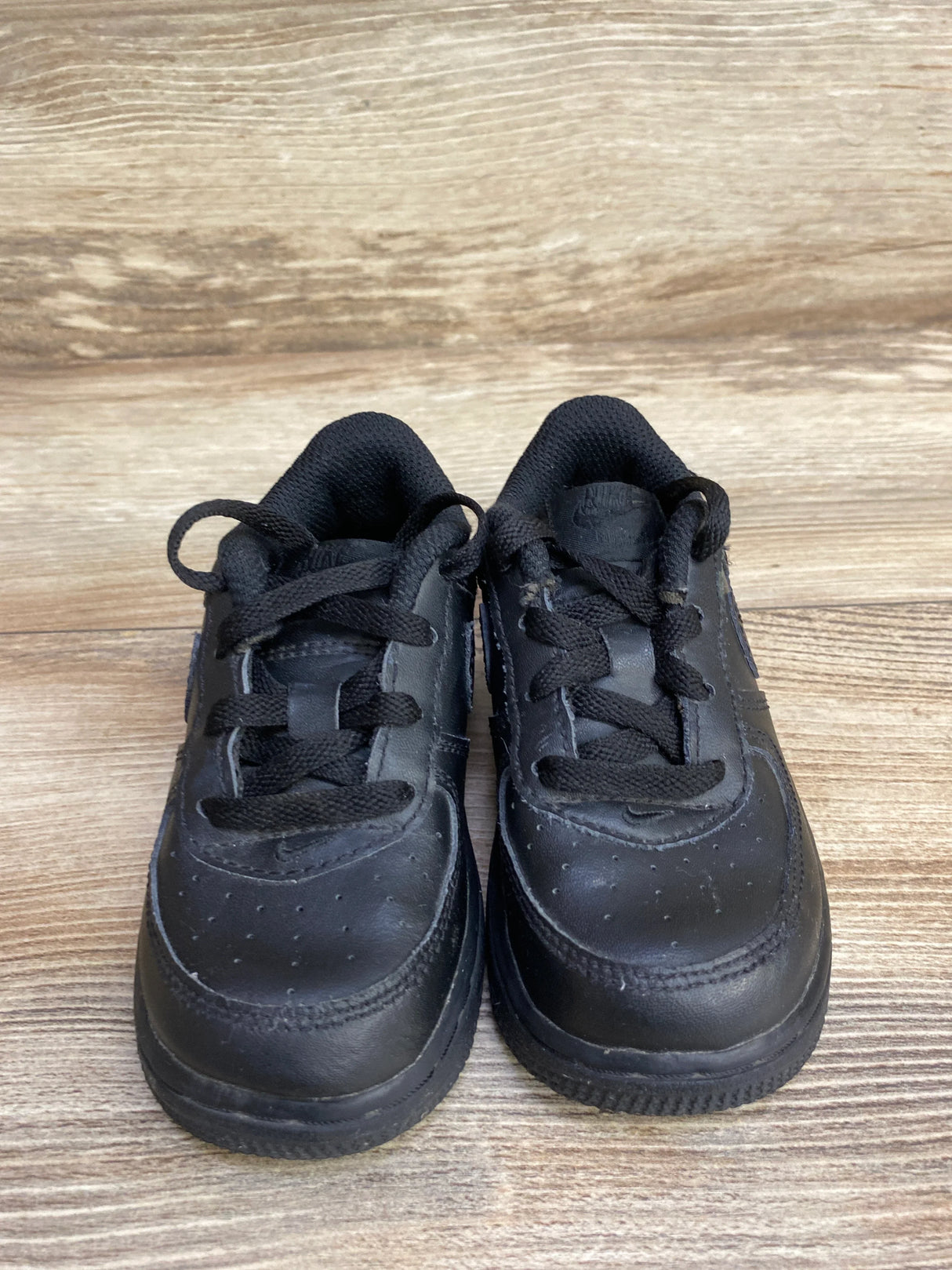 Nike Force 1 LE TD 'Triple Black' sz 7c