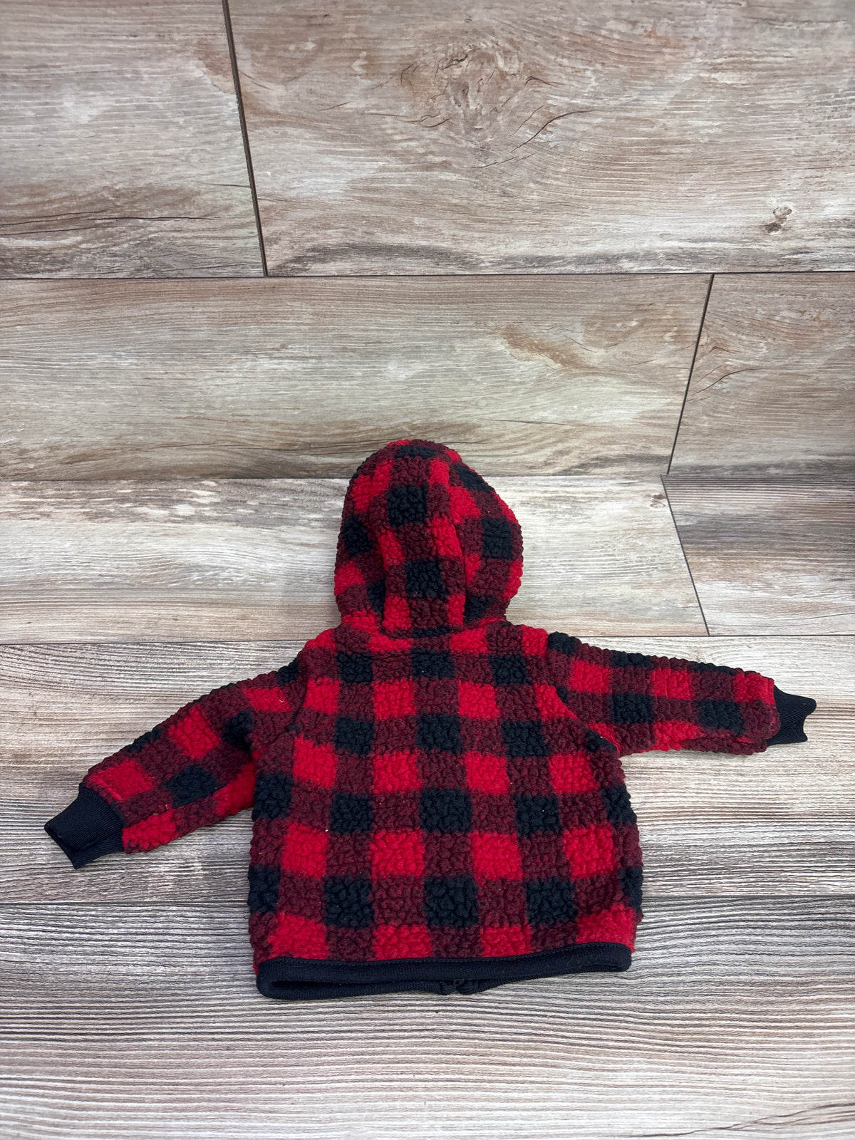 Just One You Sherpa Jacket Red sz Newborn