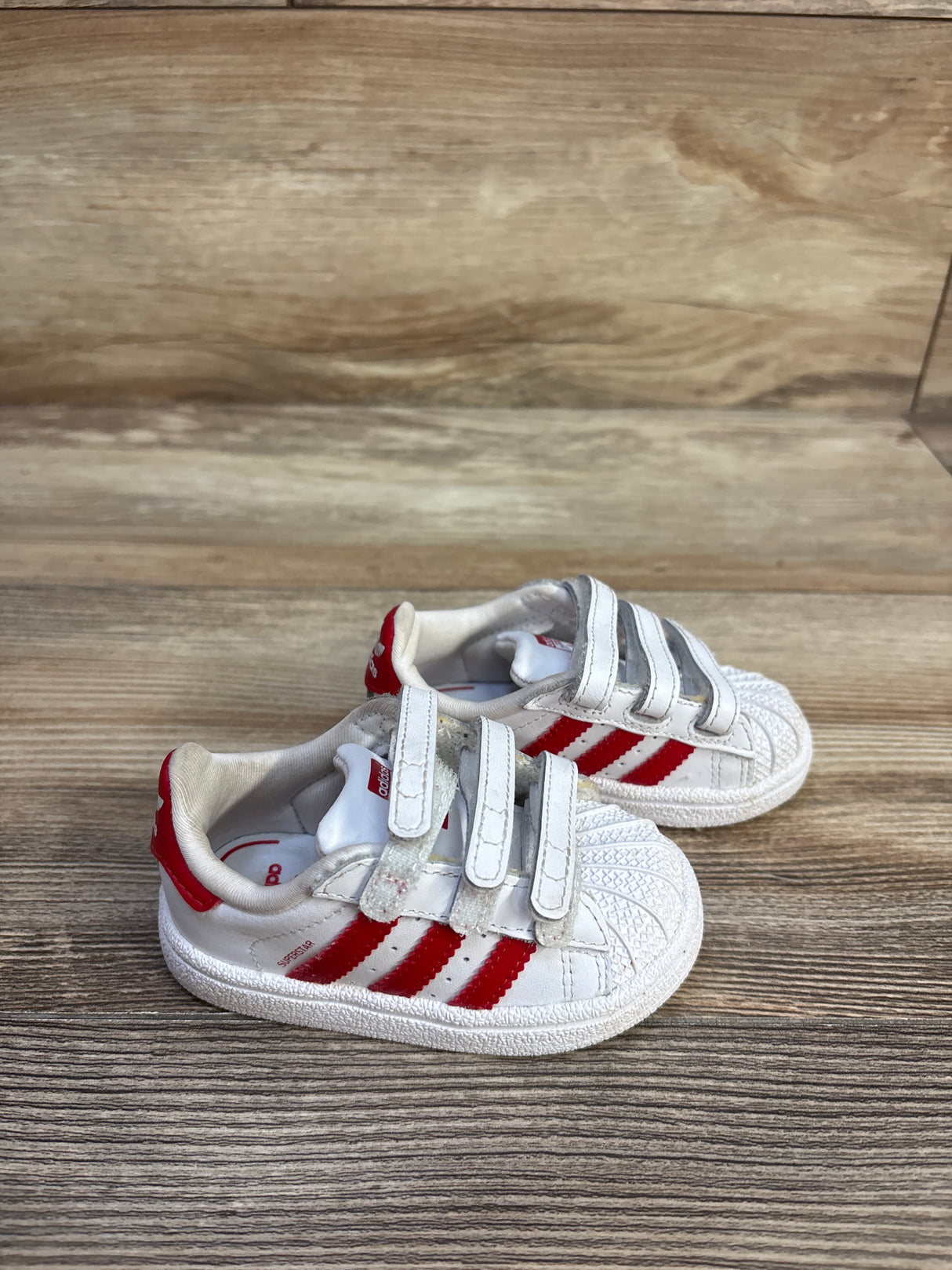 Adidas Superstar II Comfort Closure Sneakers White sz 4c