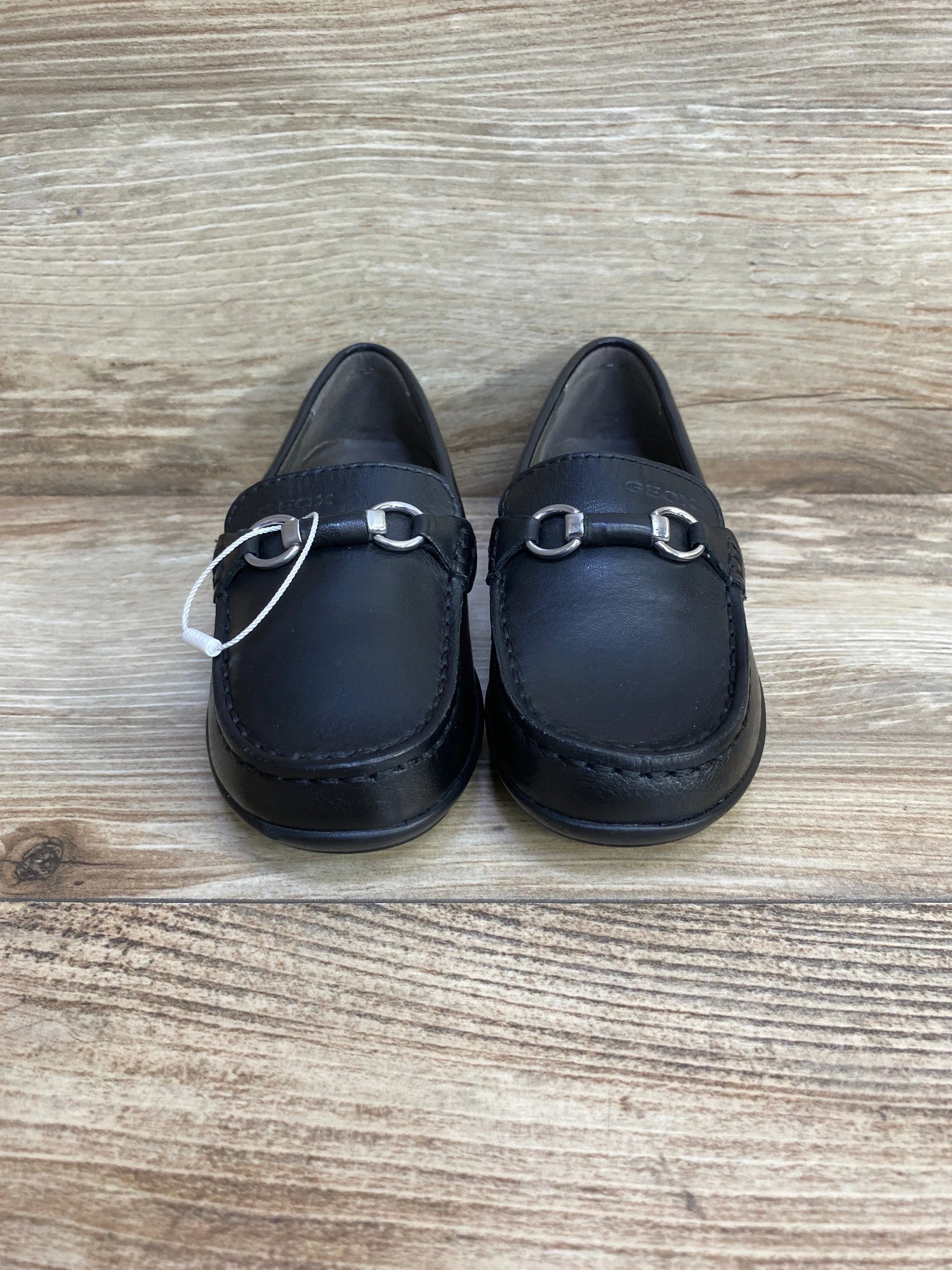 GEOX Black Chain Loafers Black sz 10c - Me n Mommy To Be