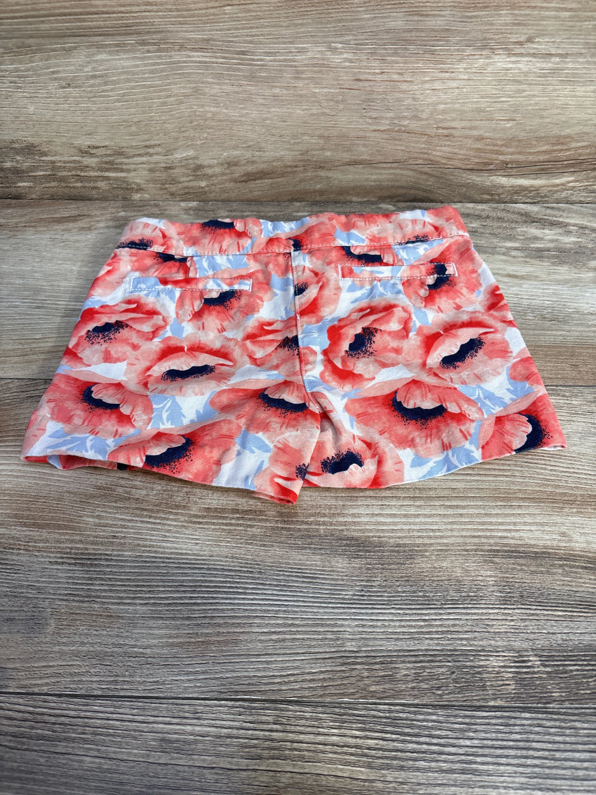 Janie and Jack Poppy Print Shorts Pink sz 3T - Me n Mommy To Be