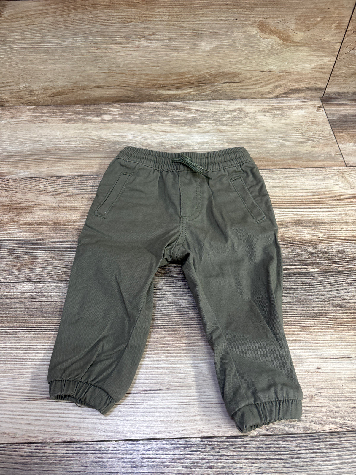 Old Navy Drawstring Jogger Pants Green sz 12-18m